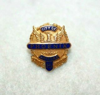Vintage City Of Phoenix Gold Filled 15 Years Service Pin
