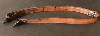 Vintage 1” Hunter Leather Rifle Sling 220 - 1