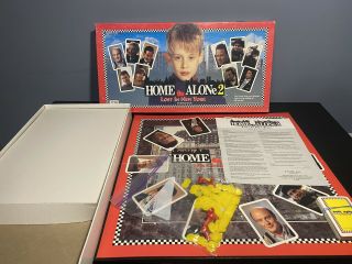 Vintage 1991 - 1992 THQ Home Alone 1 & 2 Board Games Both 100 W/ Box Instructions 2