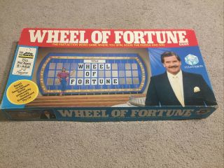Wheel Of Fortune Board Game Complete Vintage 1987 John Sands Grundy Burgo