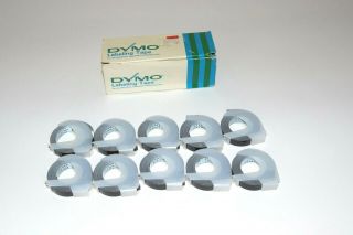 Vtg Dymo Labeling Tape Tapewriter 10 Rolls