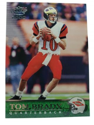 2000 Pacific 403 Tom Brady Rc Rookie England Patriots Ready For Grading