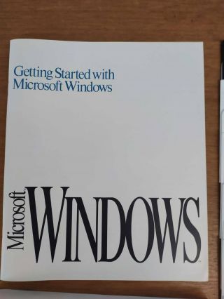 Vintage Software - Microsoft Windows v3.  1 - 5.  25  Floppy Disc 2