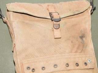 Us Army Ww2 Medic Khaki Kit Bag Antique Vtg Gi Medical Carry Pack Carrier Rare