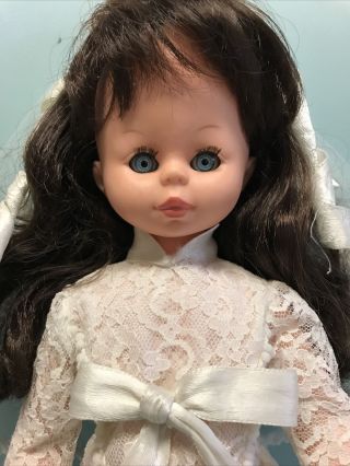 Vintage Mod 1960’s Bride Doll Corinne Type Unmarked 2