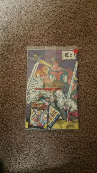 X - Force 1 Aug 1991 1st Issue Collector ' s Item Trading Card Marvel Comics Vintage 2