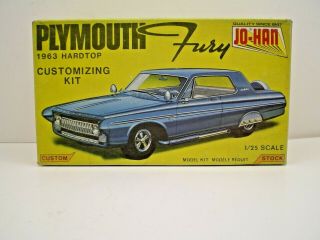 Jo - Han Vintage 1963 Plymouth Fury Hardtop C - 5263 100 Complete L@@k