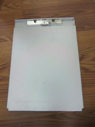 Vintage Ultimate Metal Clipboard With Storage And Privacy