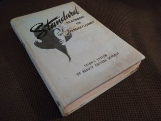 Vintage Standard Textbook Of Cosmetology Beauty School Hair Styling Styles 1967