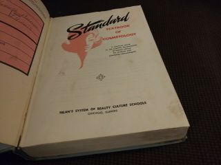 Vintage Standard Textbook of Cosmetology Beauty School Hair Styling Styles 1967 2