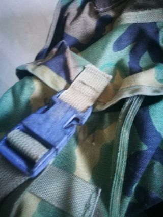 Vintage Army Rucksack Bag Probably US ARMY 3