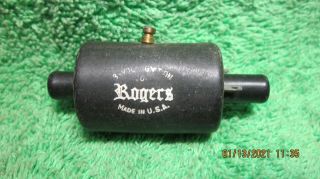 Rogers Antique Model Engine Ignition Coil Airplane Aircraft Tether Car U - Control