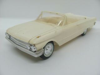 Amt 1961 Ford Galaxie Sunliner Convertible Built Kit,  Unpainted,  Cond