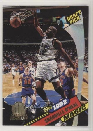 1992 - 93 Topps Archives Gold Stamp Shaquille O 