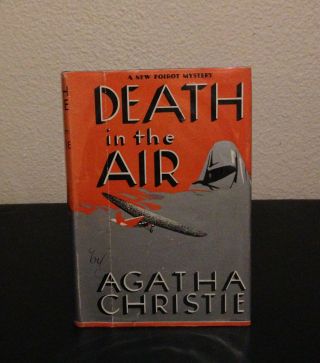 Death In The Air By Agatha Christie • 1935 • Hardcover • Antique Mystery Book