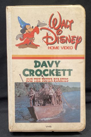 Davy Crockett And The River Pirates Vhs - Vintage