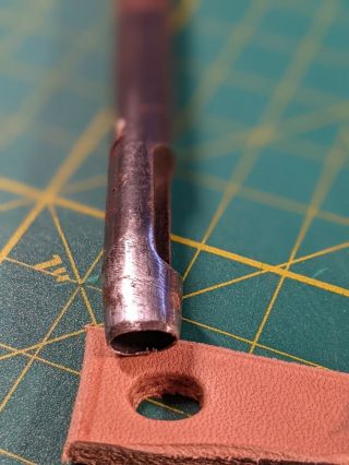 Vintage Midas Tools Leather Punch - Oval 5/16 " X 3/16 "