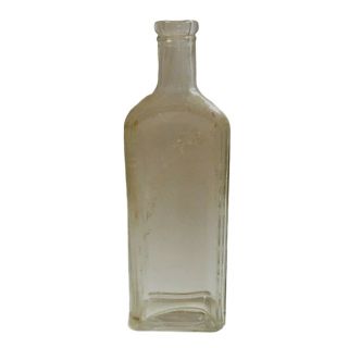 Vintage Foley & Co Chicago Usa Glass Medicine Bottle Embossed 8 " Tall