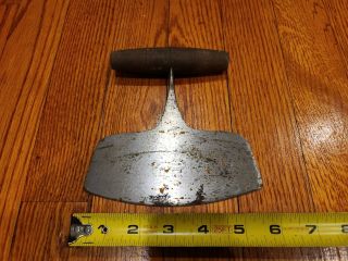Vintage Knapp & Cowels Food Chopper Slicer Cast Steel 5 3/4 " Blade