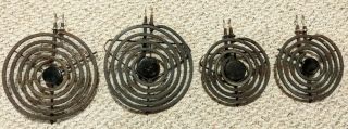 (4) Vintage Jenn - Air Range Burner Coils (from Cooktop Model 88353)