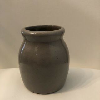 Vintage 93 Small Clay Glazed Crock Beaumont Brothers Jam Jar