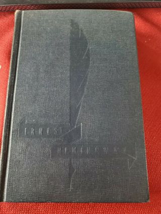 For Whom The Bell Tolls By Ernest Hemingway (hardcover) Vintage 1940