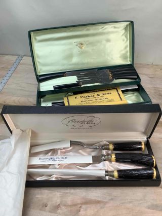Parker & Sons Vintage Steak Knives Set
