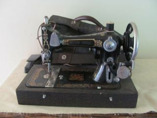 Antique " Shepard Special " National Sewing Machine