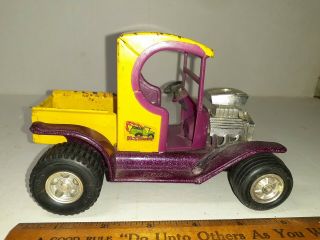 Vintage 1970s Tonka Hot Hauler Truck Rat Rod Steel Toy Rare