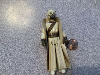 Vintage 1977 Star Wars Action Figure Sand People Tusken Raider With Cape 2