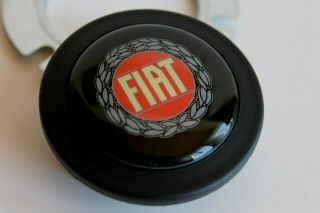 Horn Button Fits Fiat Vintage Classic Fits Momo Raid Sparco Omp Nrg Steering