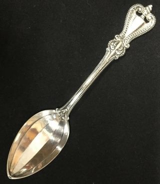 2 Towle Silversmiths Old Colonial Sterling Silver 5 5/8 " Teaspoons Monogram Back