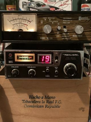 Vintage Realistic Trc - 422a Cb Radio 40 Channel