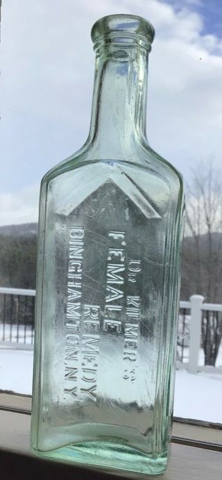 Rare Antique Bottle Dr.  Kilmer 
