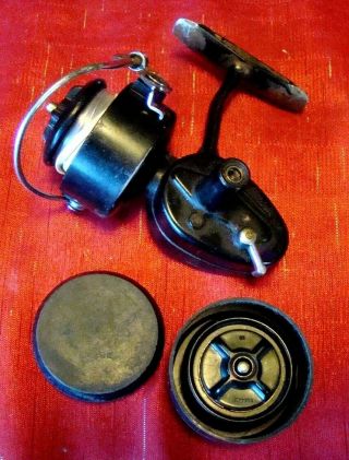 Vintage - Garcia Mitchell 308 Spinning Reel W/spare Spool - Missing Handle