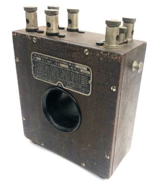 Antique Weston Electric Instrument Current Transformer Model 461 No 1771