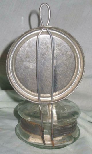 Vintage Bracket Lamp w/ Font & Metal Reflector,  Pasabahce,  Istanbul 3