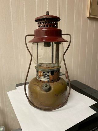 Agm 3016 American Gas Machine Vintage Lantern W/ Coleman Globe