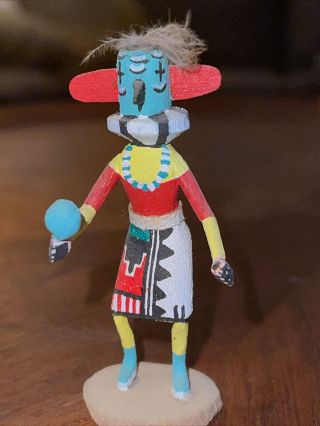 Fine Vintage Hopi Indian Carved Kachina Doll Native American Miniature 4