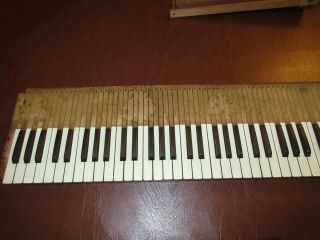Antique 5 Octave Keyboard Signed Victorian Parlor Pump Reed Organ 1904 Art
