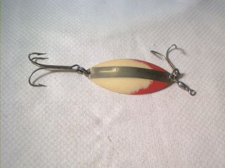 Vintage Old Plastic Fishing Lure Unknown Spoon
