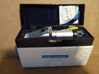 Vintage Med - Tech R - 308 Refractometer W/case