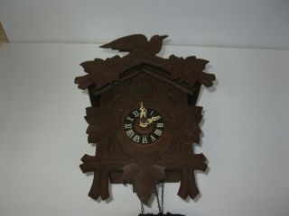 Vintage Antique German Black Forest Cuckoo Clock Project
