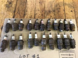 Hit And Miss Gas Engine Spark Plugs.  Radd Ac Co - Op Tiger Amount Others Antique