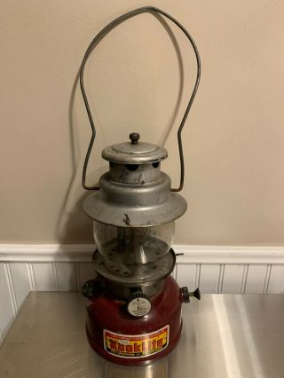 Vintage Agm Kooklite Model Kl2 Cooking Lantern American Gas Machine -