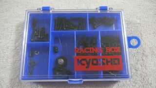 Vintage Kyosho Racing Box 1/10 Scale Offroad Buggy R/c 10 Optima