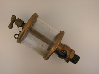 Old Lunkenheimer No.  3 Fig 1300 Sentinel Brass Oiler Hit Miss Gas Engine Antique