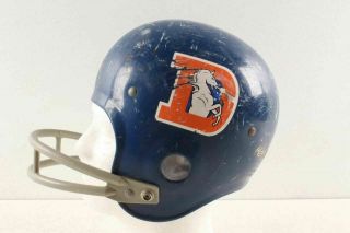 Vintage Rawlings Denver Broncos HNFL Football Helmet 3
