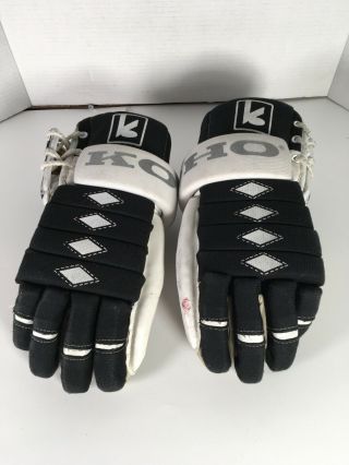 Vintage Hockey Gloves Koho 6000 Sr Size 15” Thumb Shock Sure