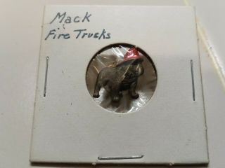 Vintage Mack Truck Bulldog Firetruck Fire Service Vehicles Lapel Pin Hat Pin